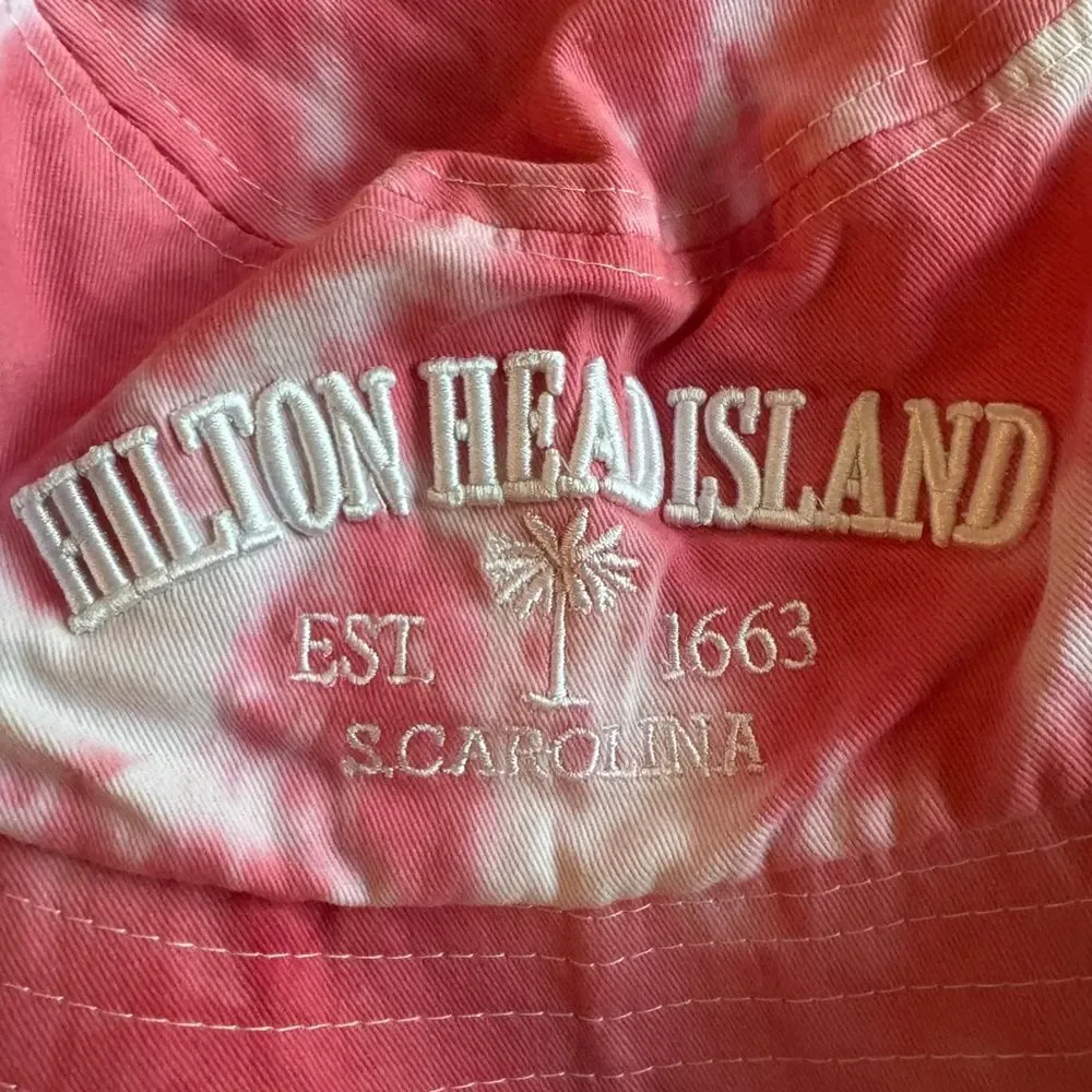 Lucky 7 USA Hilton Head Island, SC Tie Dye Bucket Hat